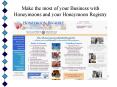 Make the most of your Business with Honeymoons and your Honeymoon Registry