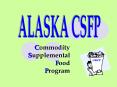 Commodity Supplemental Food Program