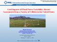 Brian Parsons National Wind Technology Center National Renewable Energy Laboratory Golden, Colorado