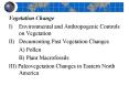Vegetation Change