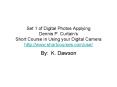 Set 1 of Digital Photos Applying Dennis P' Curtains Short Course in Using your Digital Camera http:w