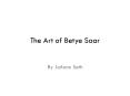 The Art of Betye Saar