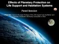 Joint ESANASA Workshop on Planetary Protection and Human Systems Research and Technology