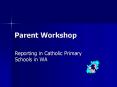 Parent Workshop