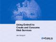 Using EntireX to Create and Consume Web Services alex Burggraf