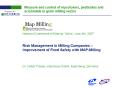 Measure and control of mycotoxins, pesticides and acrylamide in grain milling sector