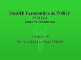 Health Economics