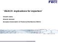 REACH: implications for importers