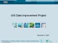 GIS Data Improvement Project