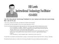 I am the Instructional Technology Facilitator for your campus and here are some things that I can do