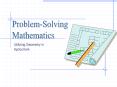 Utilizing Geometry In