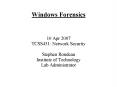 Windows Forensics