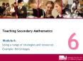 Teaching Secondary Mathematics