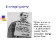 Unemployment