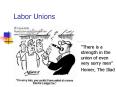 Labor Unions