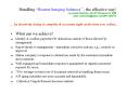 Handling floatershanging balances , the effective way by Joseph Dominise, ASCAP VPInternal CY 2006 e