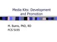 Media Kits: Development and Promotion