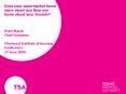 Does your supermarket know more about you than you know about your tenants Peter Marsh Chief Executi