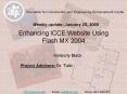 Enhancing ICCE Website Using Flash MX 2004