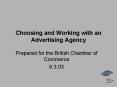 Choosing and Working with an Advertising Agency