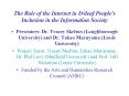 The Role of the Internet in Ddeaf Peoples Inclusion in the Information Society