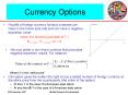 Currency Options
