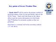 Key points of Severe Weather Plan