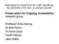 Separating the wheat from the chaff: Identifying key elements in the NLA 'au domain harvest