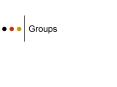 Groups