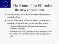 The future of the EU under the new constitution