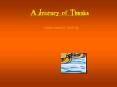 A Journey of Thanks