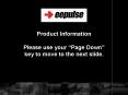Product Information Please use your Page Down key to move to the next slide'