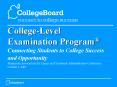 CollegeLevel Examination Program Connecting Students to College Success and Opportunity Minnesota As