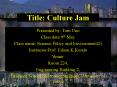 Culture Jam