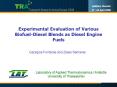 Experimental Evaluation of Various BiofuelDiesel Blends as Diesel Engine Fuels