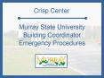 Murray State University Building Coordinator Emergency Procedures