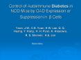 Control of Autoimmune Diabetes in NOD Mice by GAD Expression or Suppression in Cells