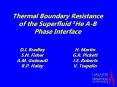 Thermal Boundary Resistance of the Superfluid 3He AB Phase Interface