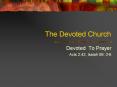 The Devoted Church