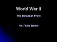World War II