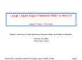 Large Liquid Argon Detector R