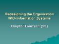 Redesigning the Organization With Information Systems