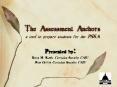 The Assessment Anchors a tool to prepare students for the PSSA