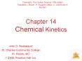 Chapter 14 Chemical Kinetics