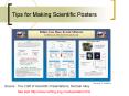 Tips for Making Scientific Posters