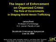 The Impact of Enforcement on Organized Crime: The Role of Governments in Shaping World Heroin Traffi