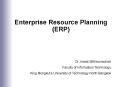 Enterprise Resource Planning ERP