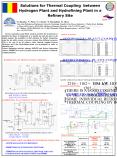 Solutions for Thermal Coupling between Hydrogen Plant and Hydrofining Plant in a Refinery Site