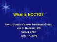 What is NCCTG