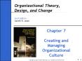 Organizational Theory, Design, and Change Sixth Edition Gareth R' Jones